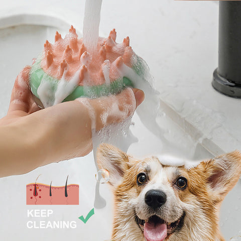 Pet Cleaning Bathing Massage