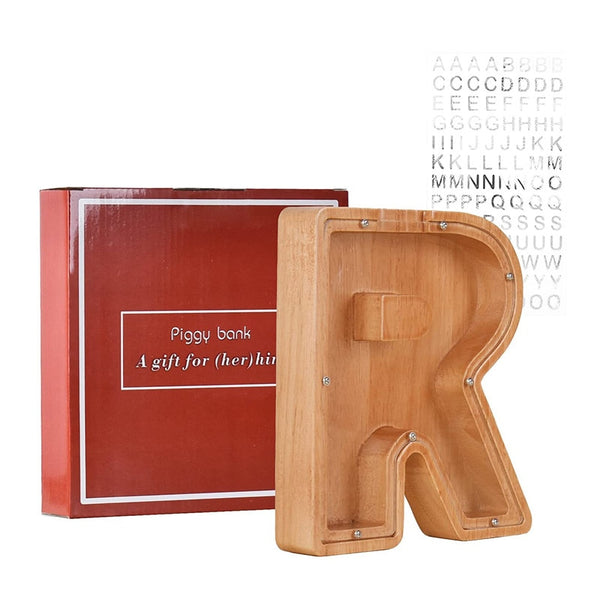 Piggy Bank Wooden