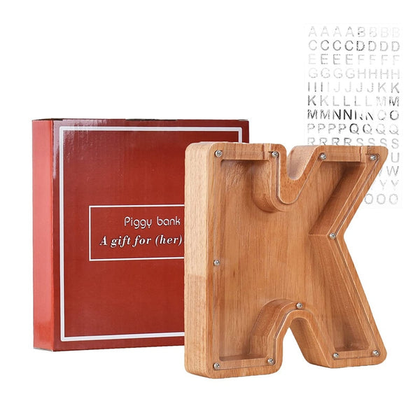 Piggy Bank Wooden